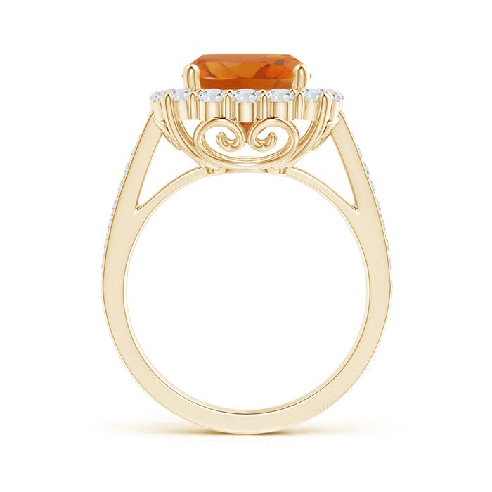 AAA - Citrine / 3.33 CT / 14 KT Yellow Gold