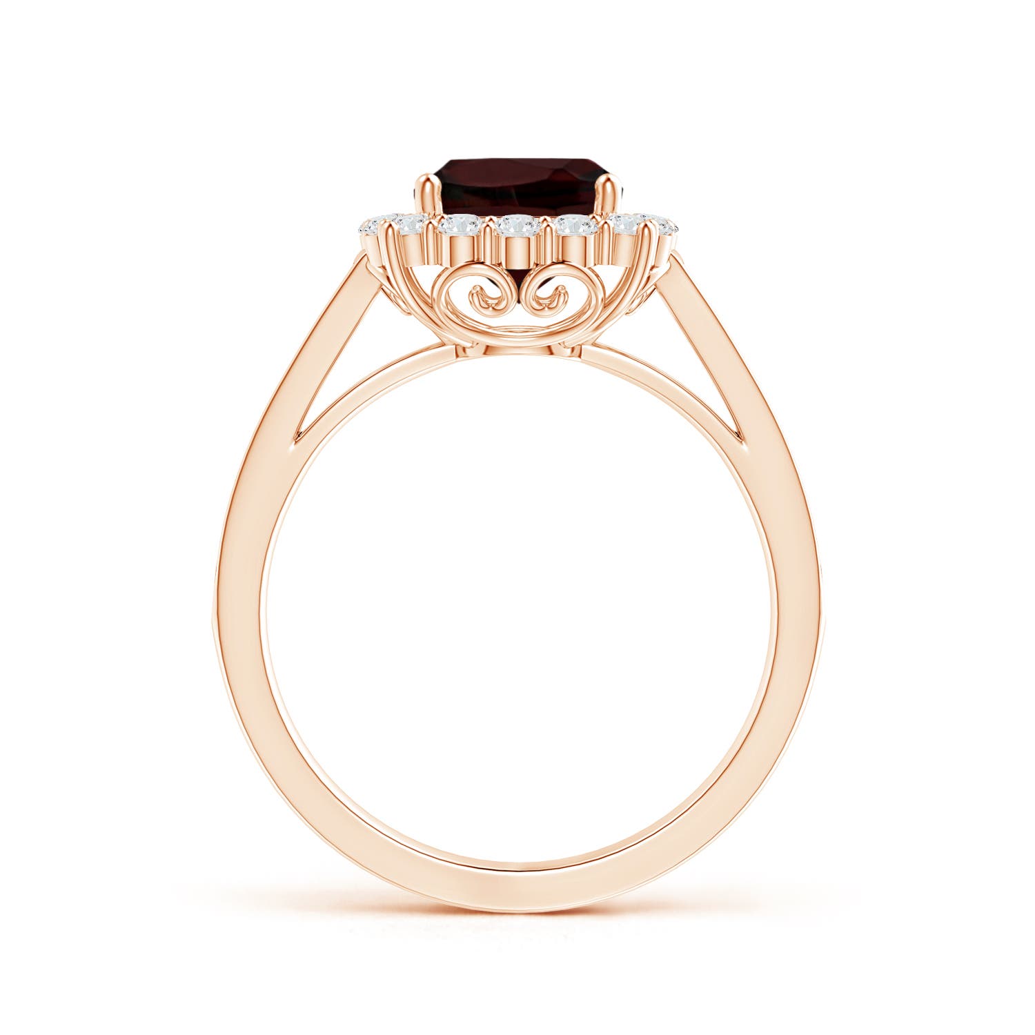 A - Garnet / 1.81 CT / 14 KT Rose Gold