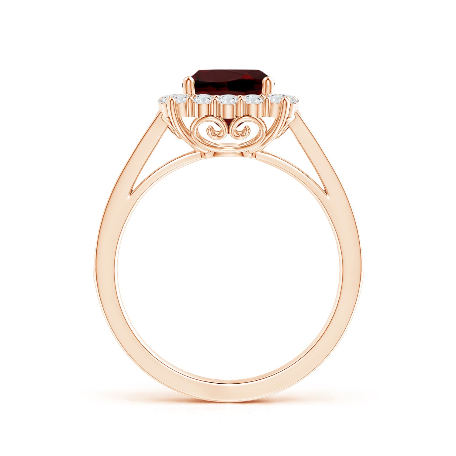 AAA - Garnet / 1.81 CT / 14 KT Rose Gold