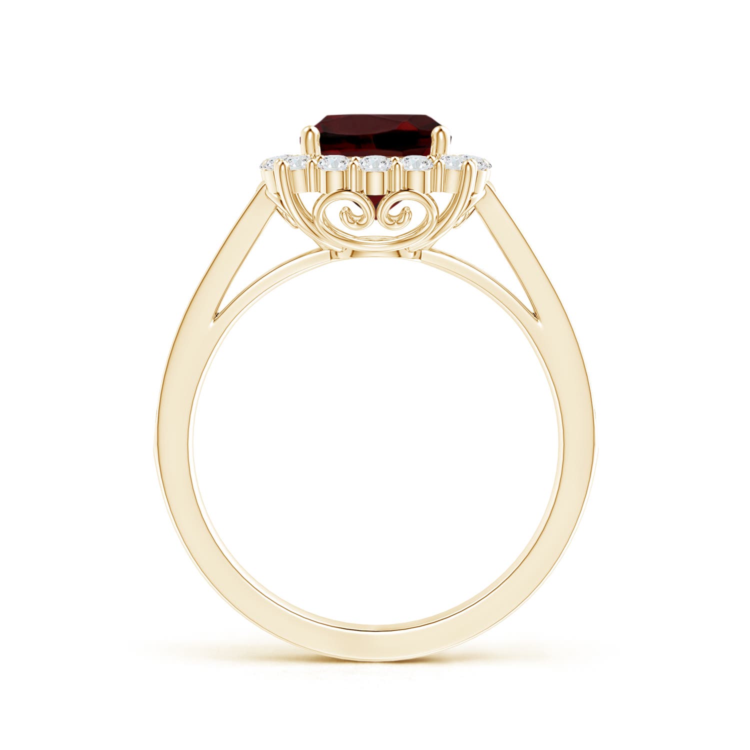 AAA - Garnet / 1.81 CT / 14 KT Yellow Gold