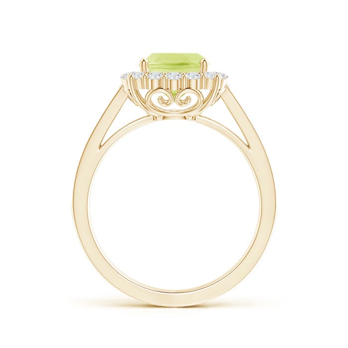 A - Peridot / 1.86 CT / 14 KT Yellow Gold