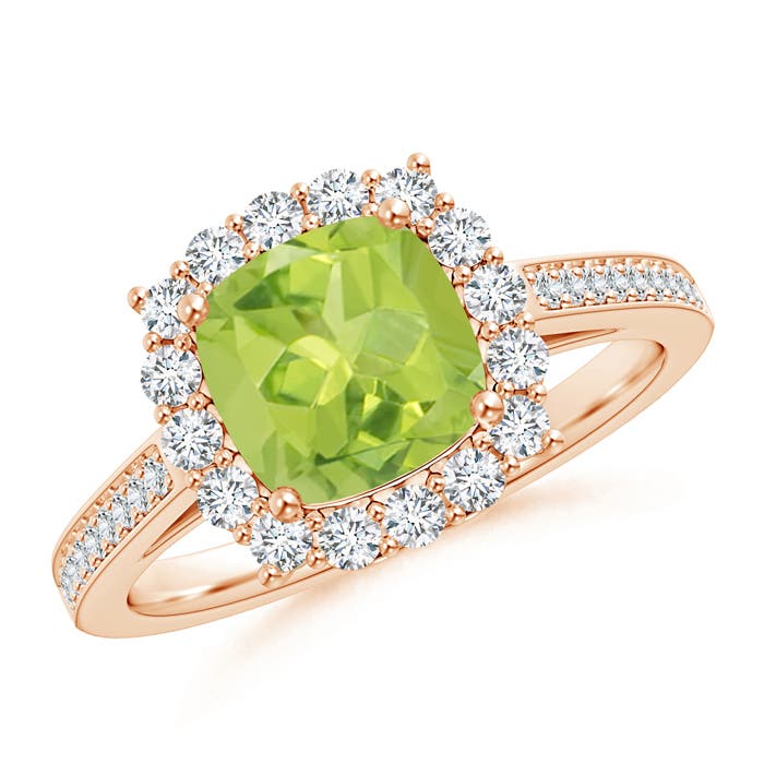 AA - Peridot / 1.86 CT / 14 KT Rose Gold