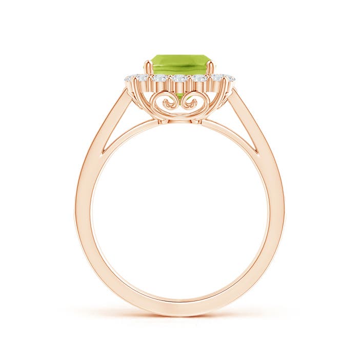 AA - Peridot / 1.86 CT / 14 KT Rose Gold