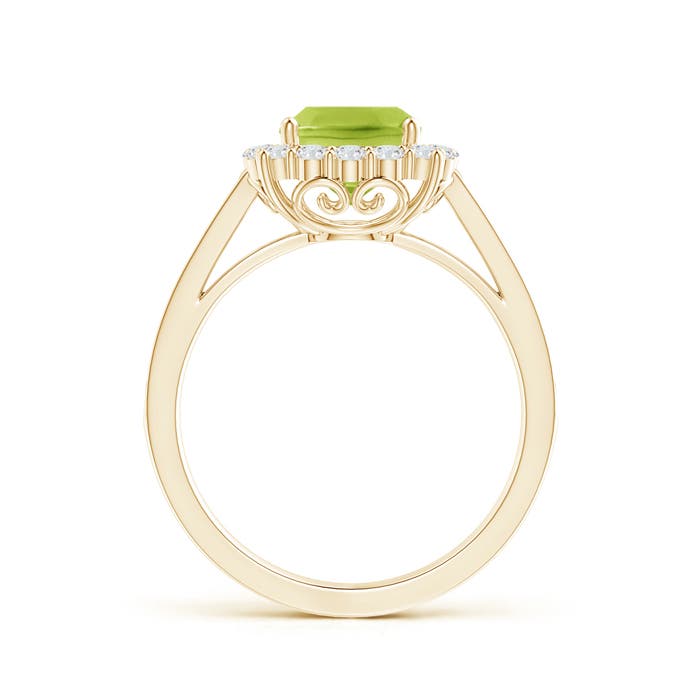 AA - Peridot / 1.86 CT / 14 KT Yellow Gold