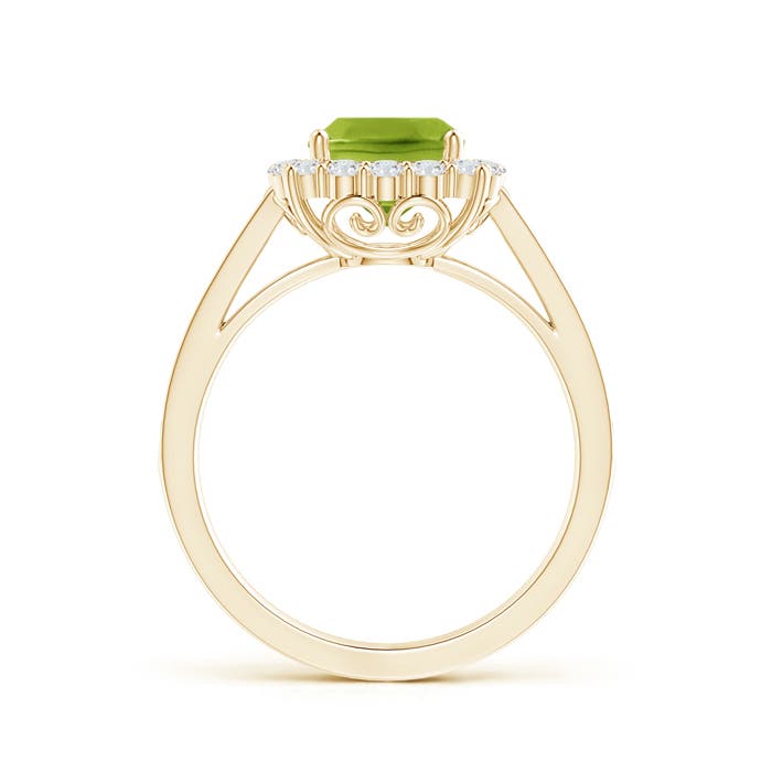 AAA - Peridot / 1.86 CT / 14 KT Yellow Gold