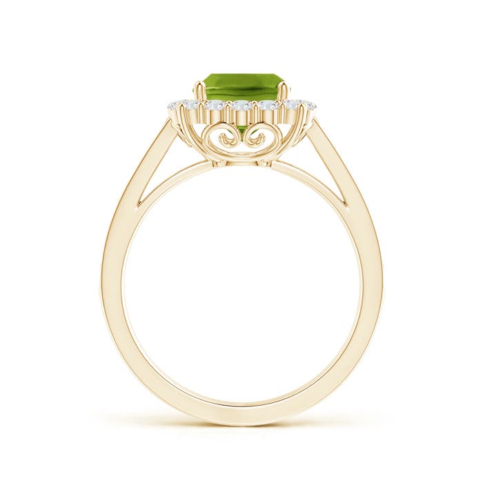 AAAA - Peridot / 1.86 CT / 14 KT Yellow Gold