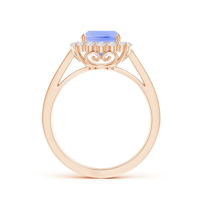 A - Tanzanite / 1.96 CT / 14 KT Rose Gold