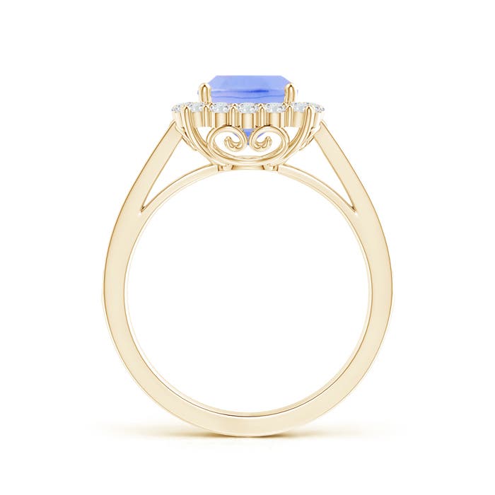 A - Tanzanite / 1.96 CT / 14 KT Yellow Gold