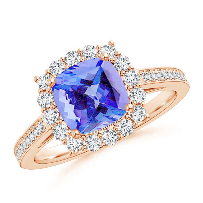 AA - Tanzanite / 1.96 CT / 14 KT Rose Gold