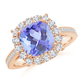Cushion A Tanzanite