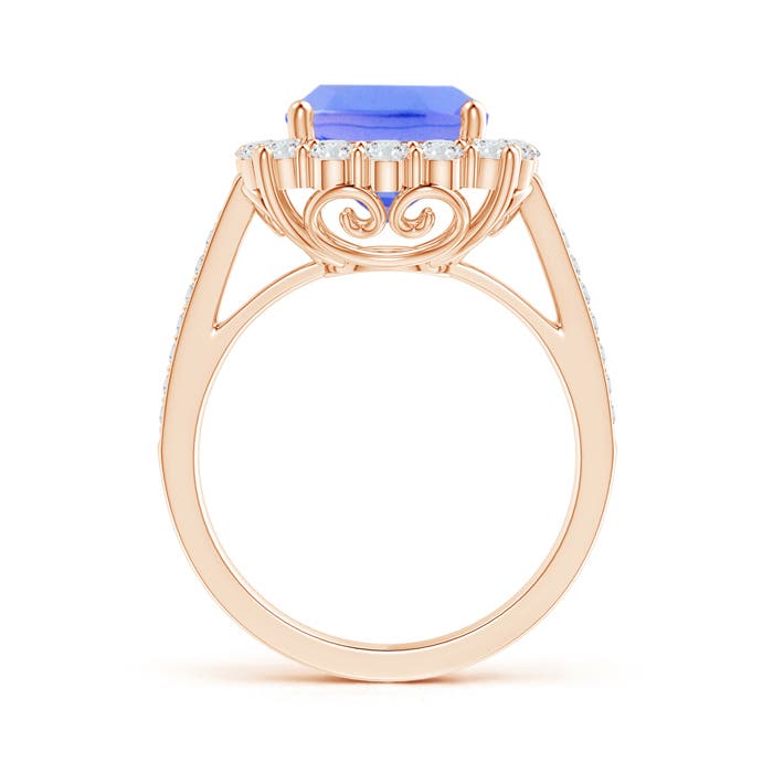 AA - Tanzanite / 4.58 CT / 14 KT Rose Gold