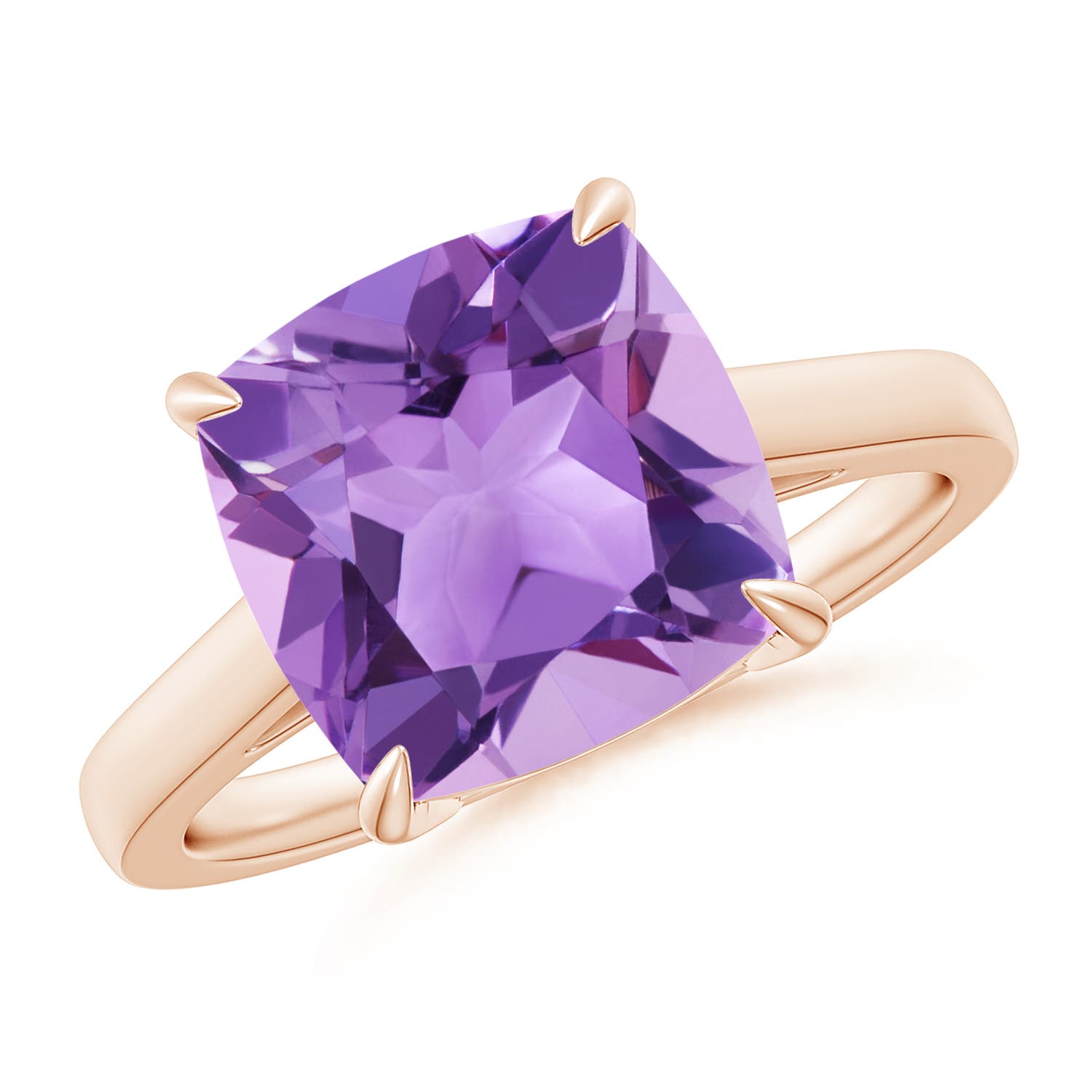 A - Amethyst / 3.65 CT / 14 KT Rose Gold