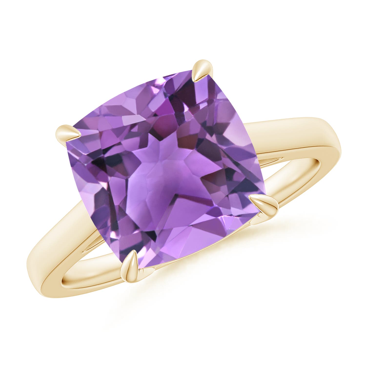 AA - Amethyst / 3.65 CT / 14 KT Yellow Gold