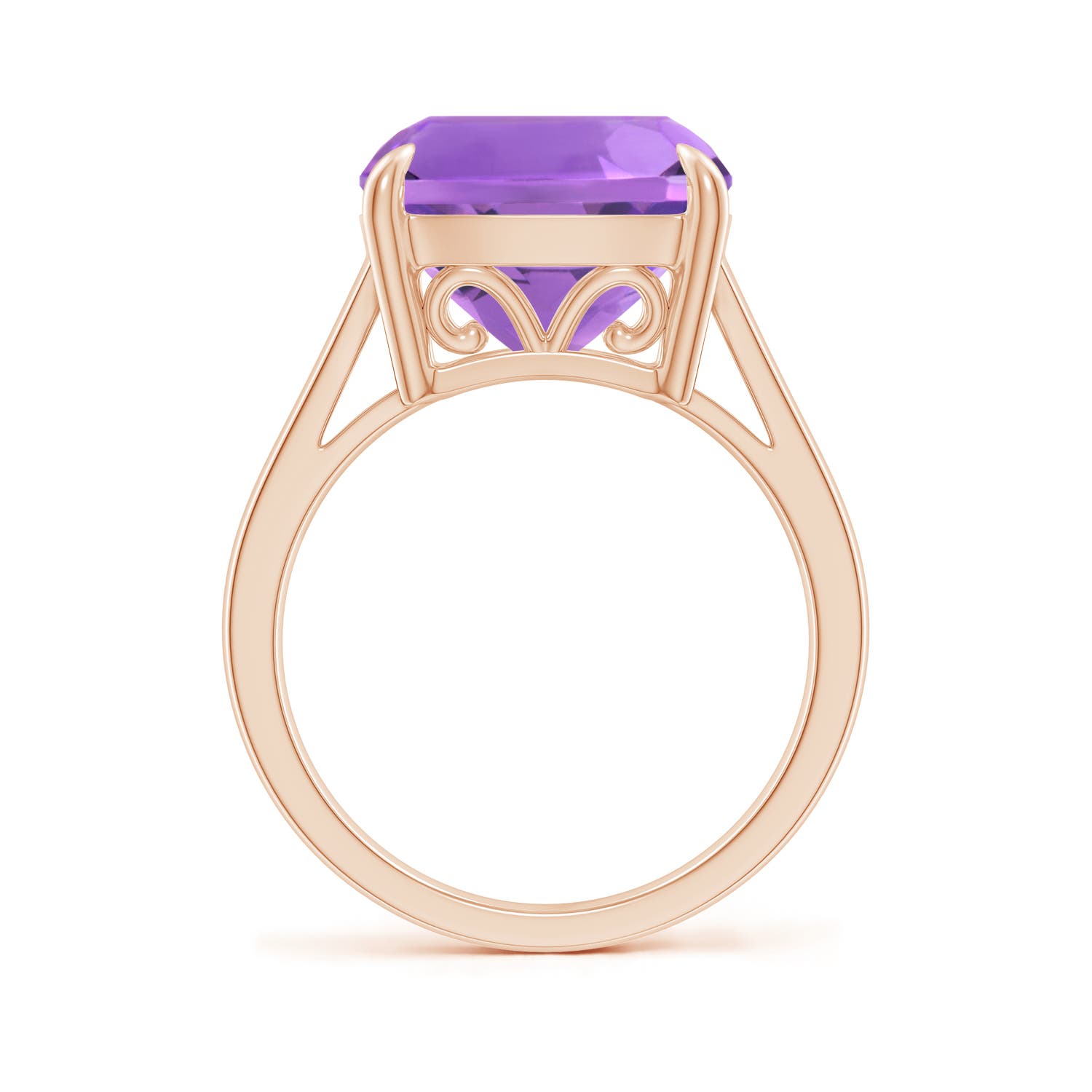 AA - Amethyst / 6.15 CT / 14 KT Rose Gold