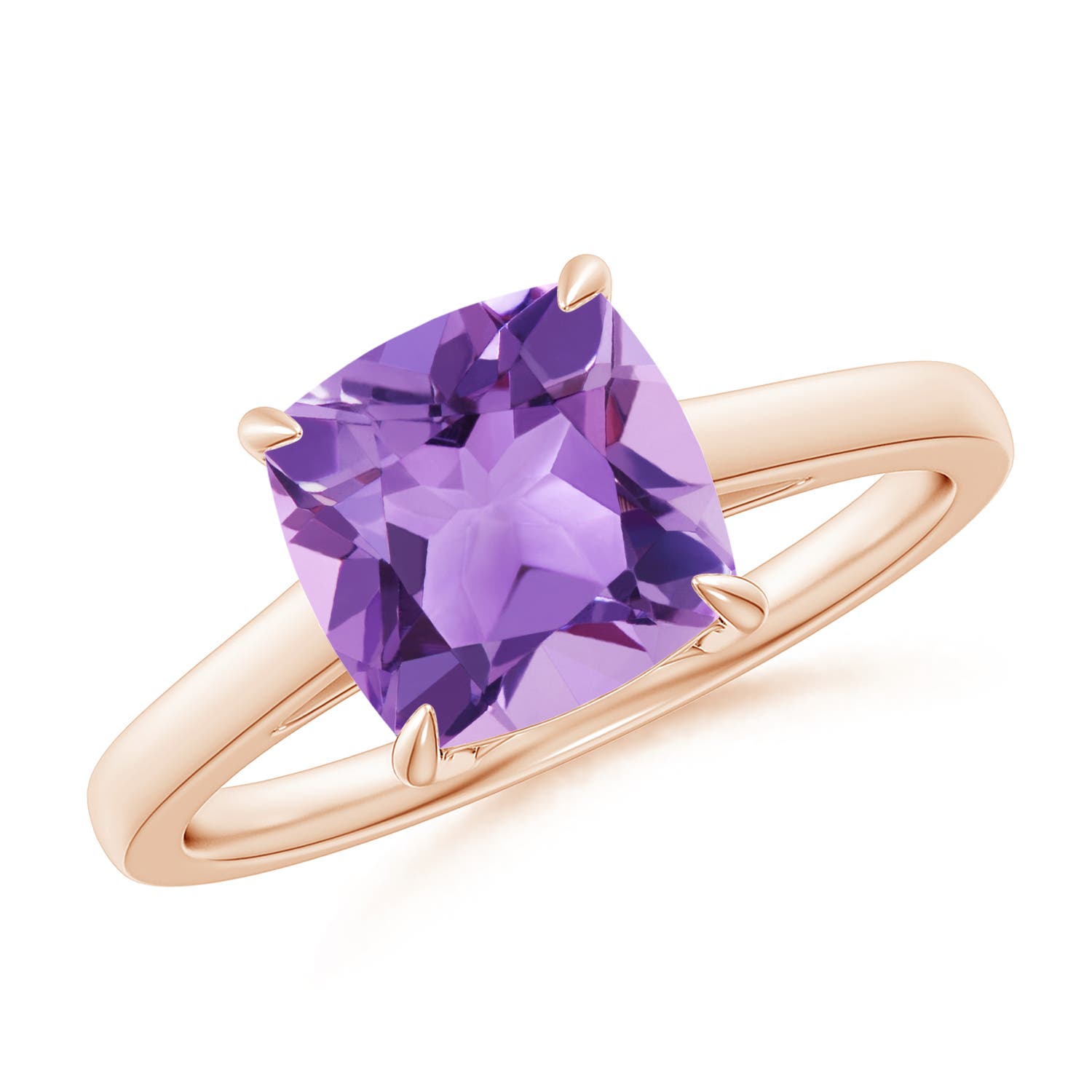 A - Amethyst / 2.2 CT / 14 KT Rose Gold