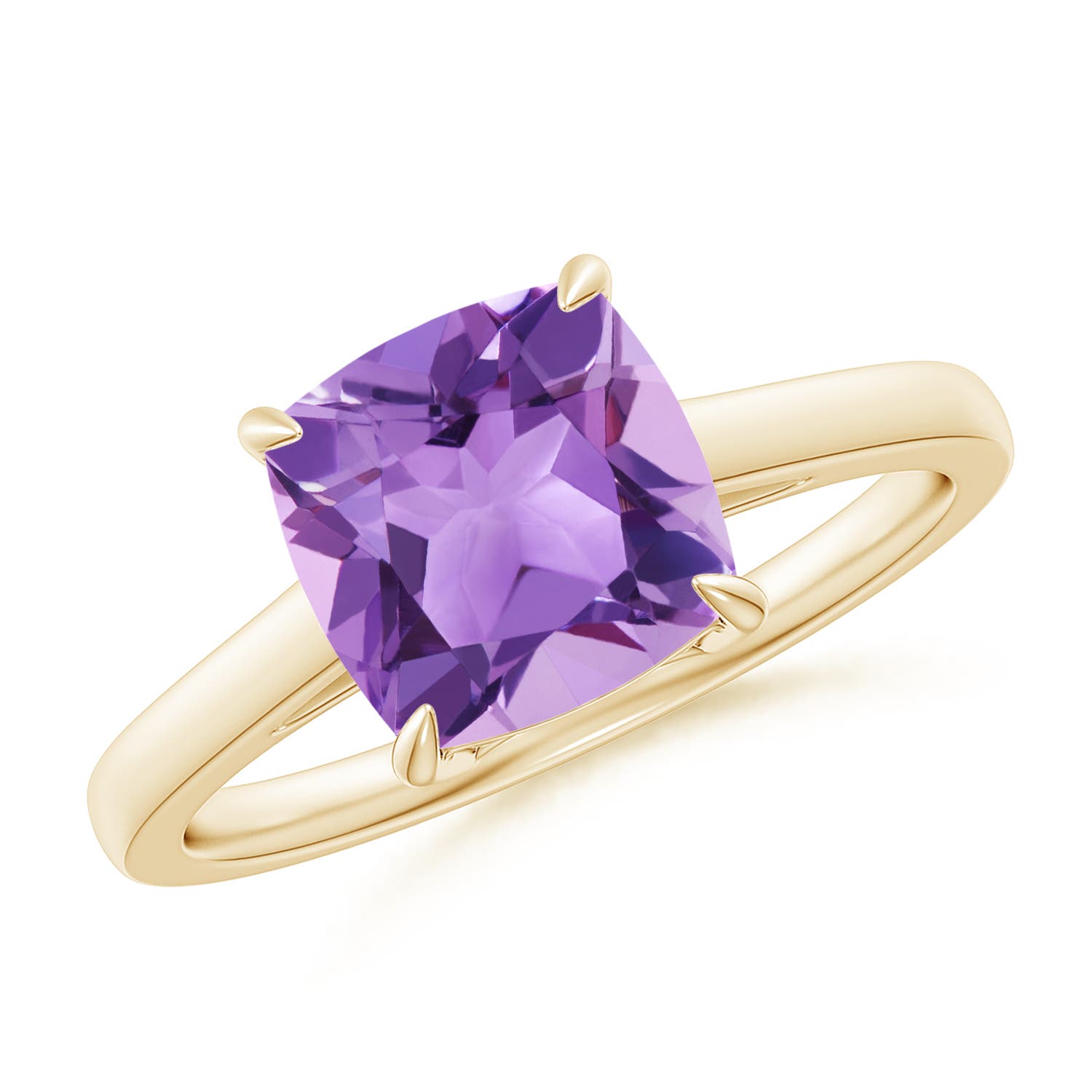 A - Amethyst / 2.2 CT / 14 KT Yellow Gold