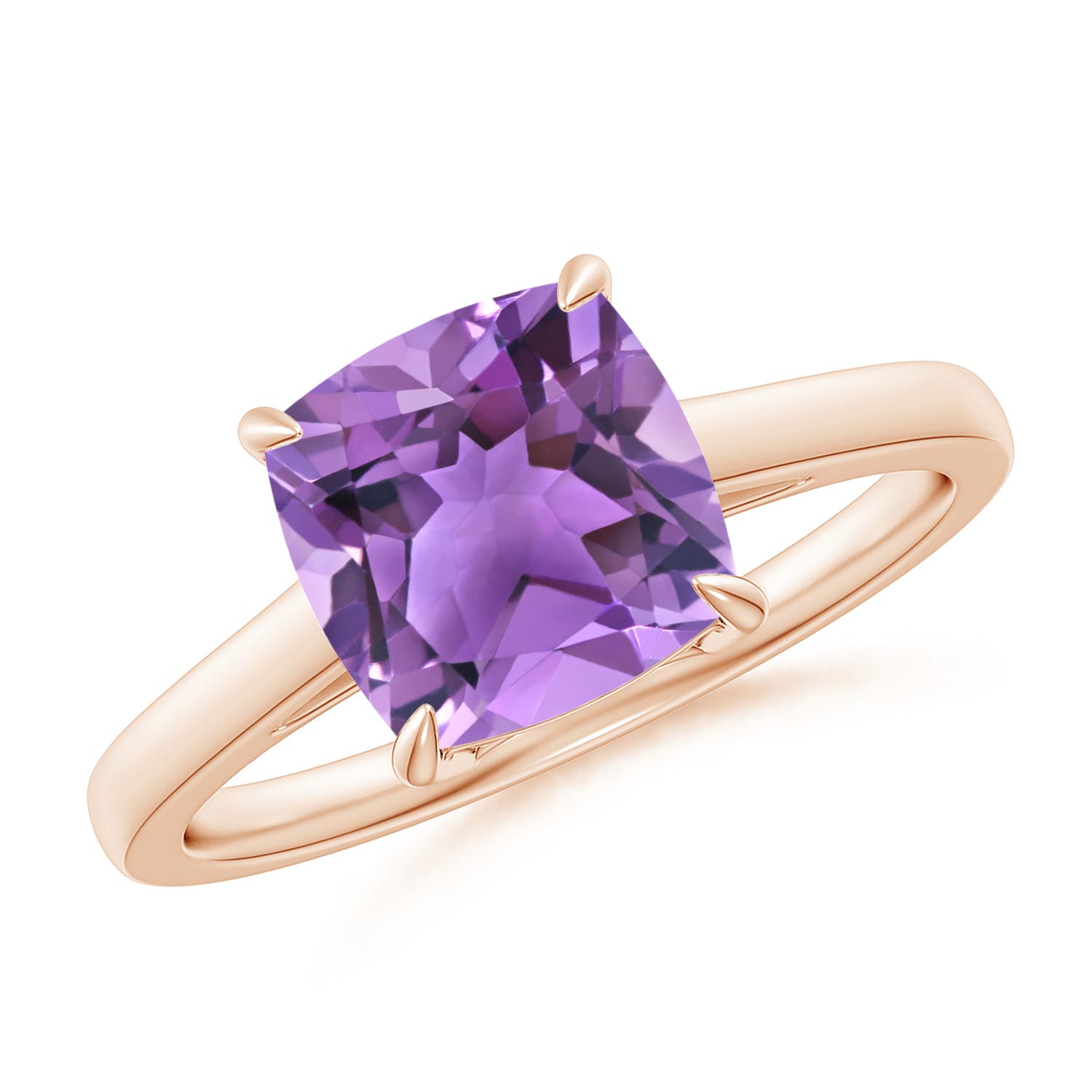 AA - Amethyst / 2.2 CT / 14 KT Rose Gold