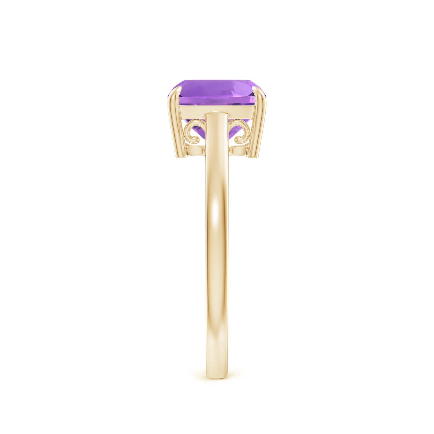 AA - Amethyst / 2.2 CT / 14 KT Yellow Gold