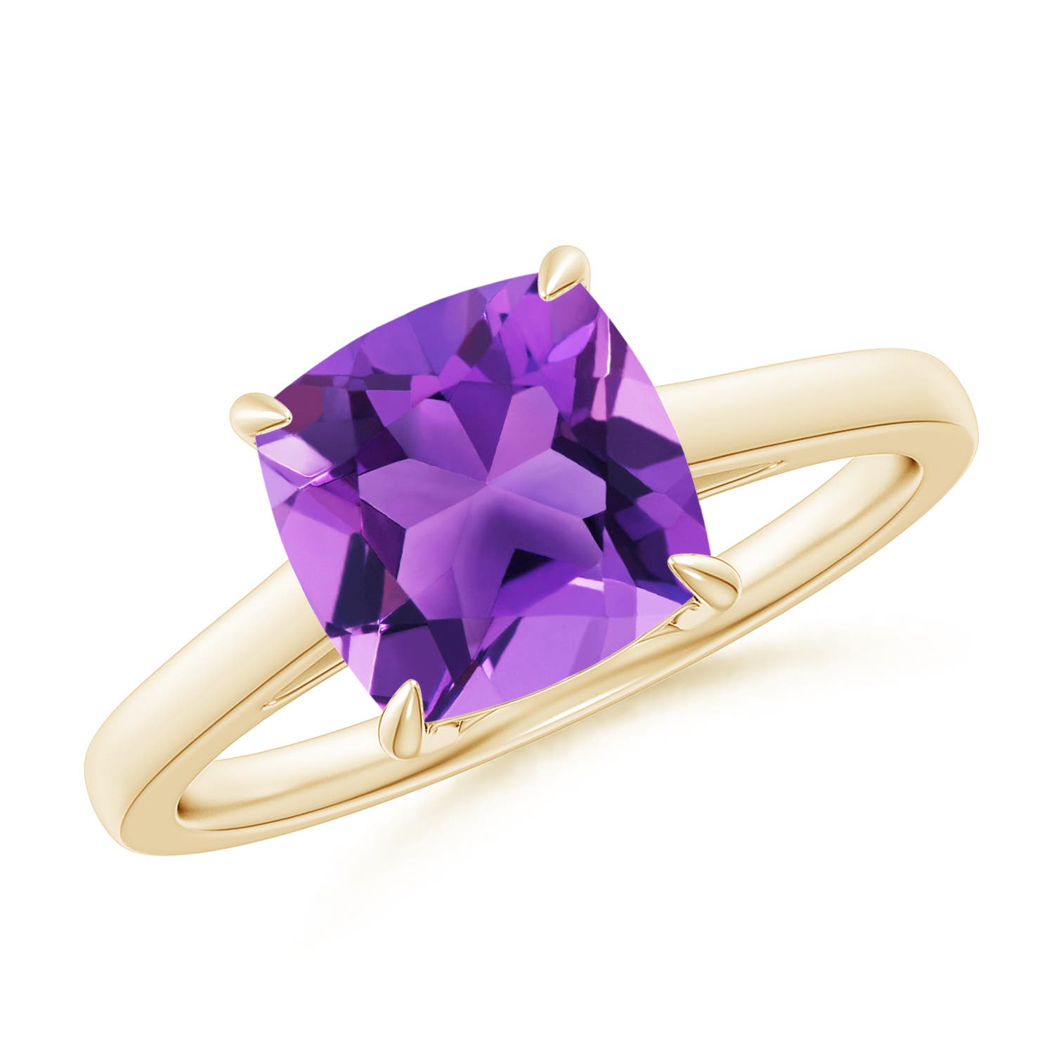 AAA - Amethyst / 2.2 CT / 14 KT Yellow Gold