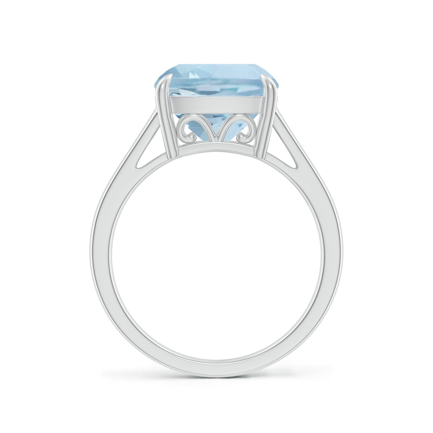 AA - Aquamarine / 3.5 CT / 14 KT White Gold