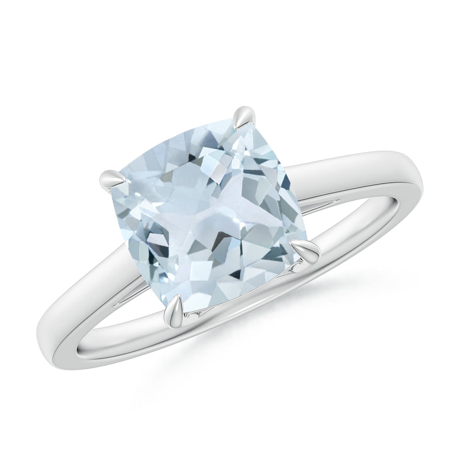 A - Aquamarine / 1.95 CT / 14 KT White Gold