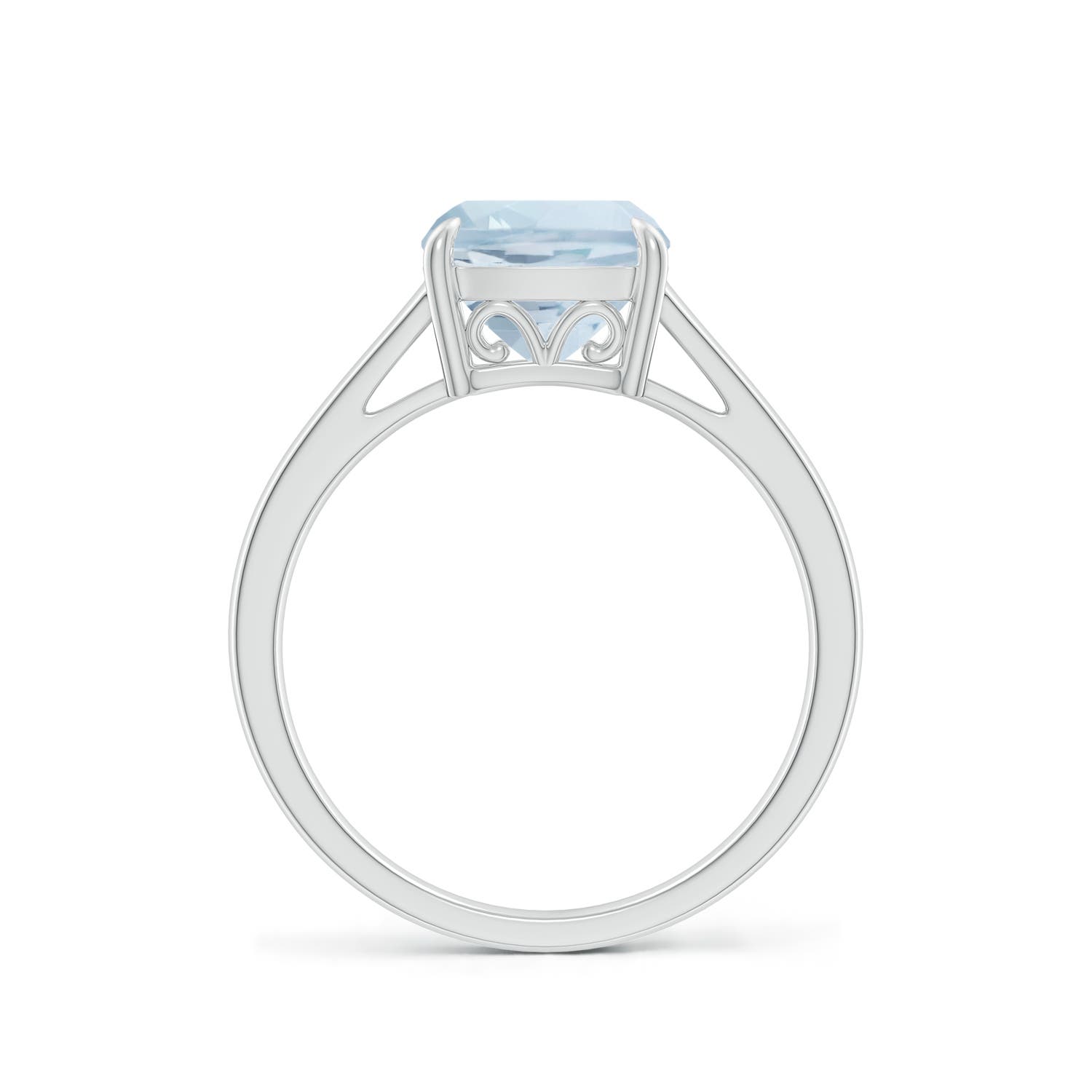 A - Aquamarine / 1.95 CT / 14 KT White Gold