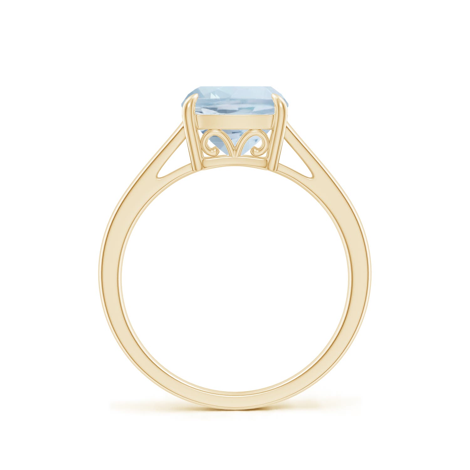 A - Aquamarine / 1.95 CT / 14 KT Yellow Gold