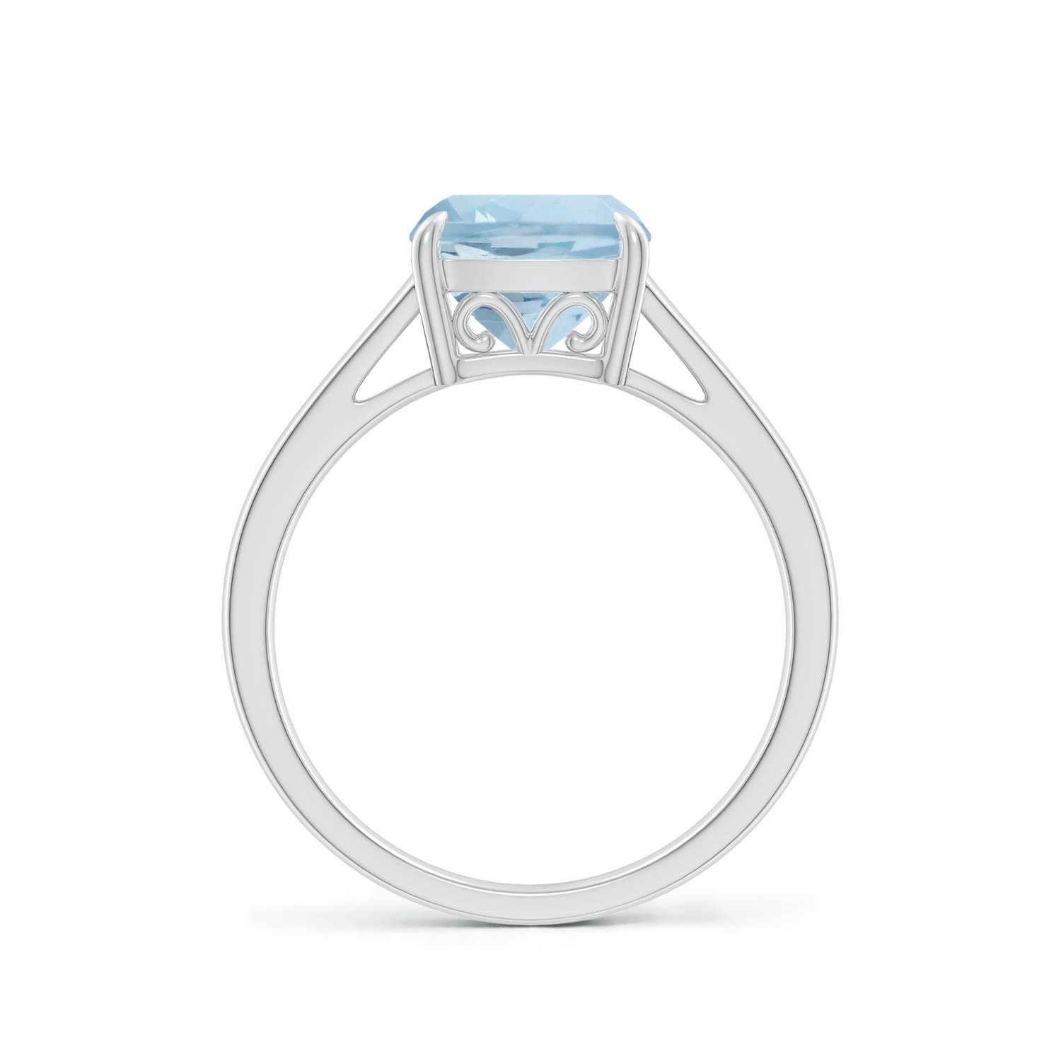 AA - Aquamarine / 1.95 CT / 14 KT White Gold