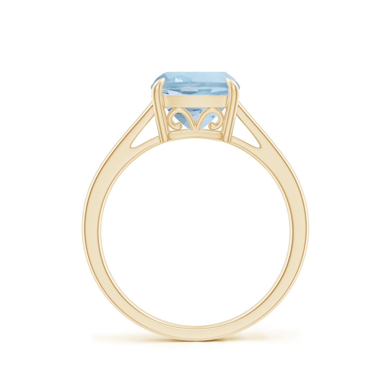 AA - Aquamarine / 1.95 CT / 14 KT Yellow Gold