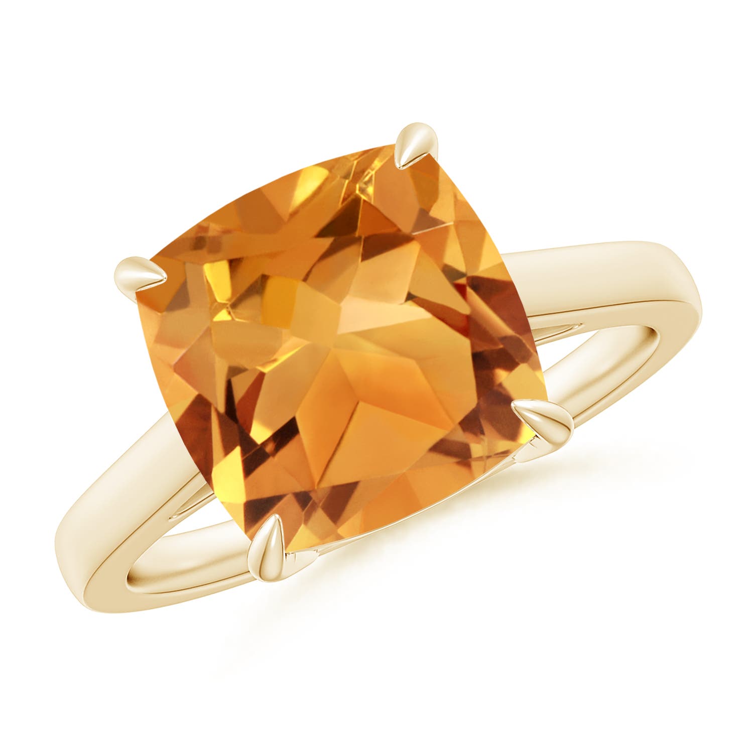 AA - Citrine / 3.45 CT / 14 KT Yellow Gold