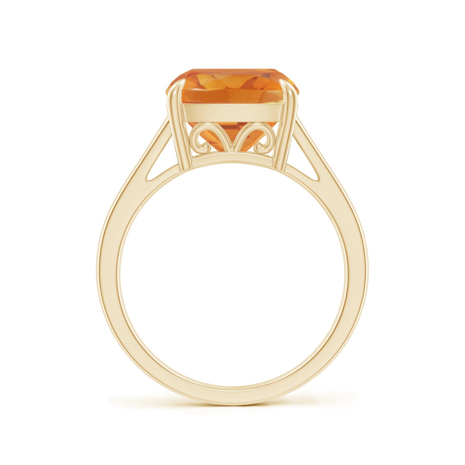 AA - Citrine / 3.45 CT / 14 KT Yellow Gold