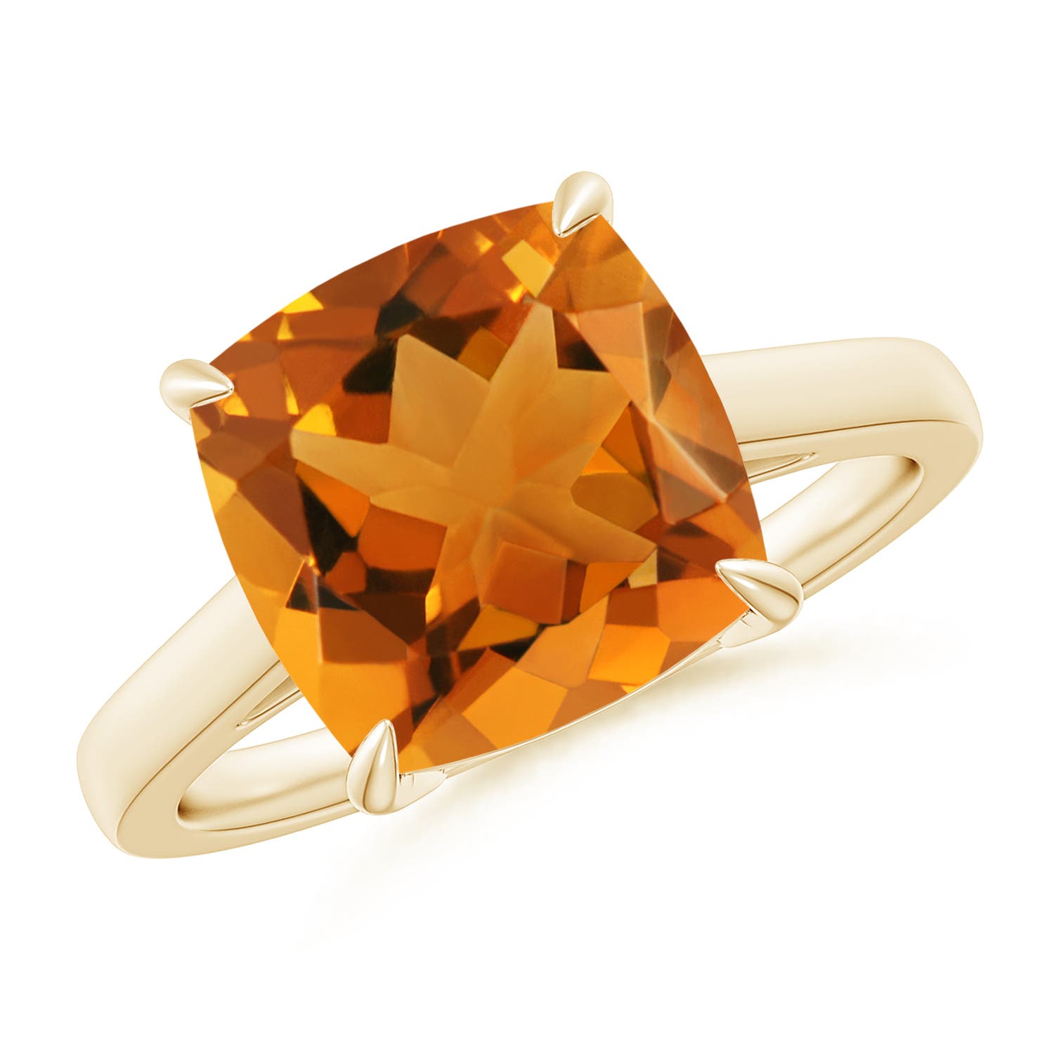 AAA - Citrine / 3.45 CT / 14 KT Yellow Gold