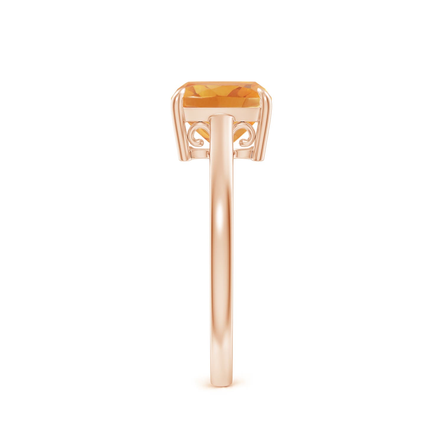 A - Citrine / 1.9 CT / 14 KT Rose Gold