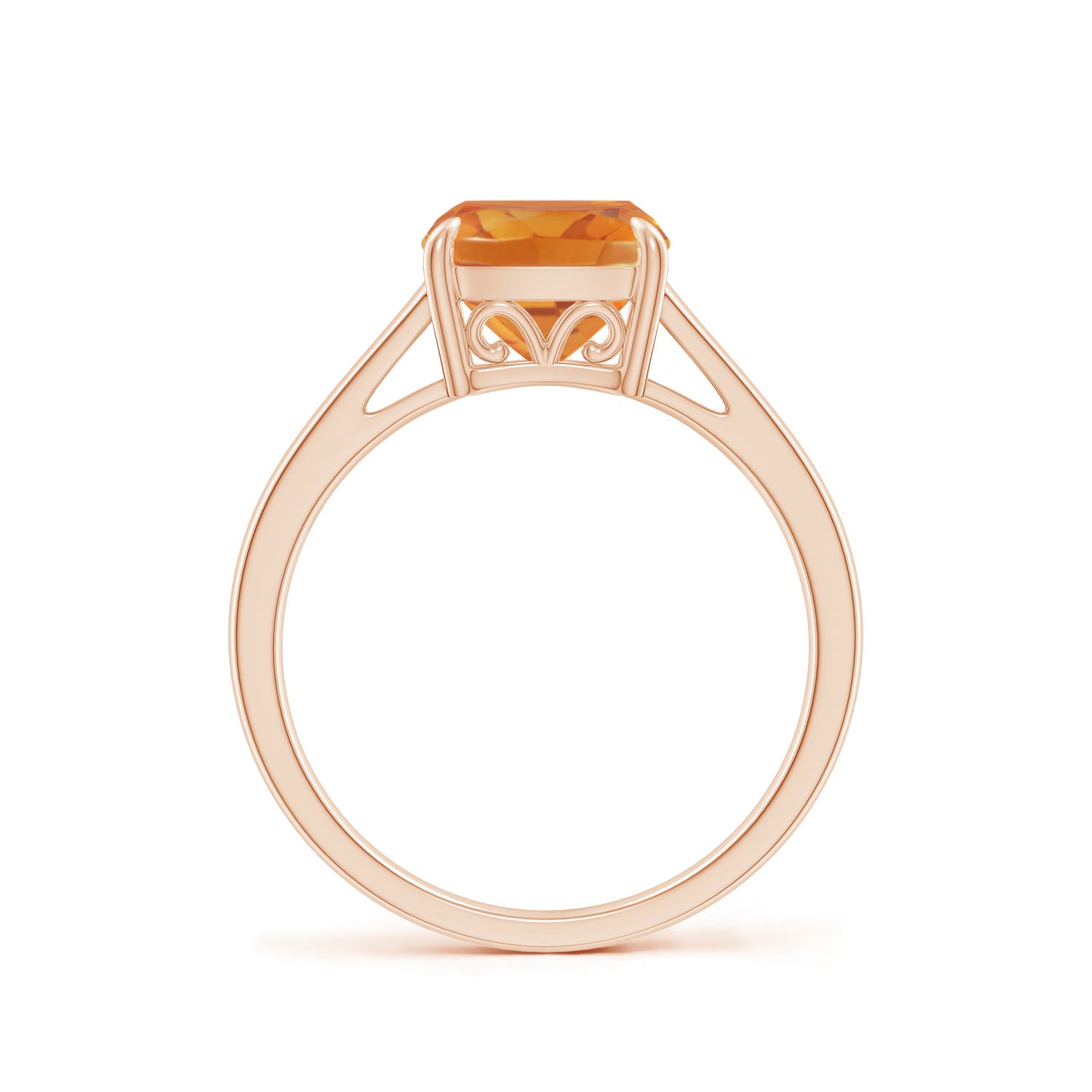 AA - Citrine / 1.9 CT / 14 KT Rose Gold