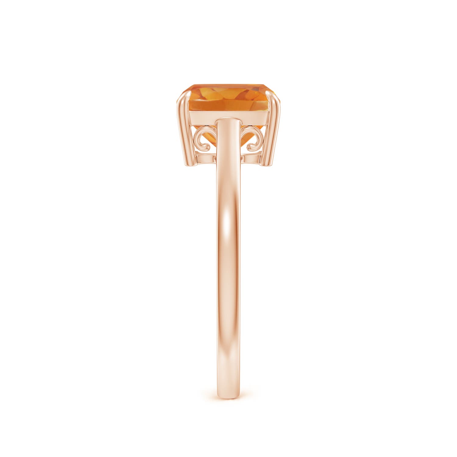 AA - Citrine / 1.9 CT / 14 KT Rose Gold