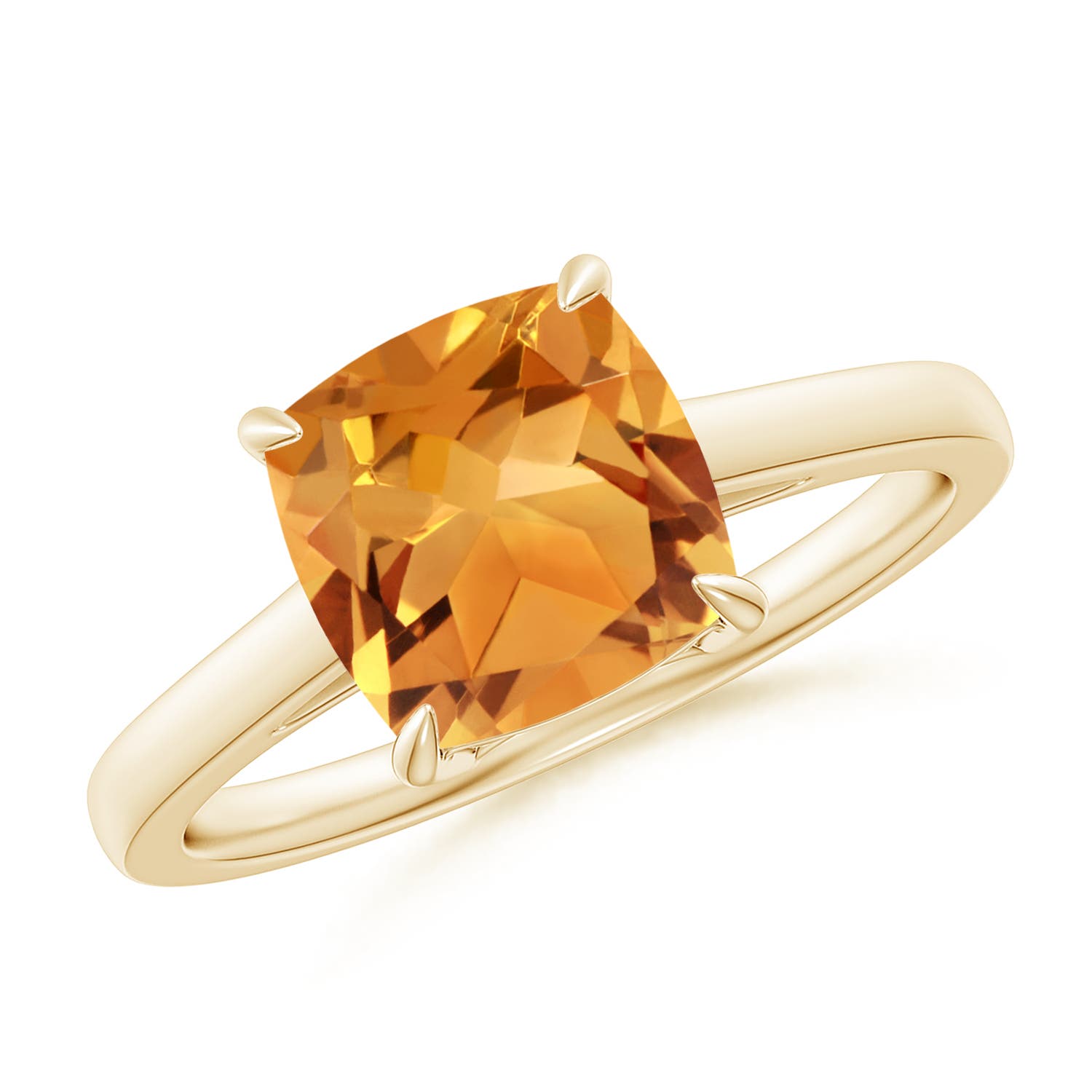 AA - Citrine / 1.9 CT / 14 KT Yellow Gold