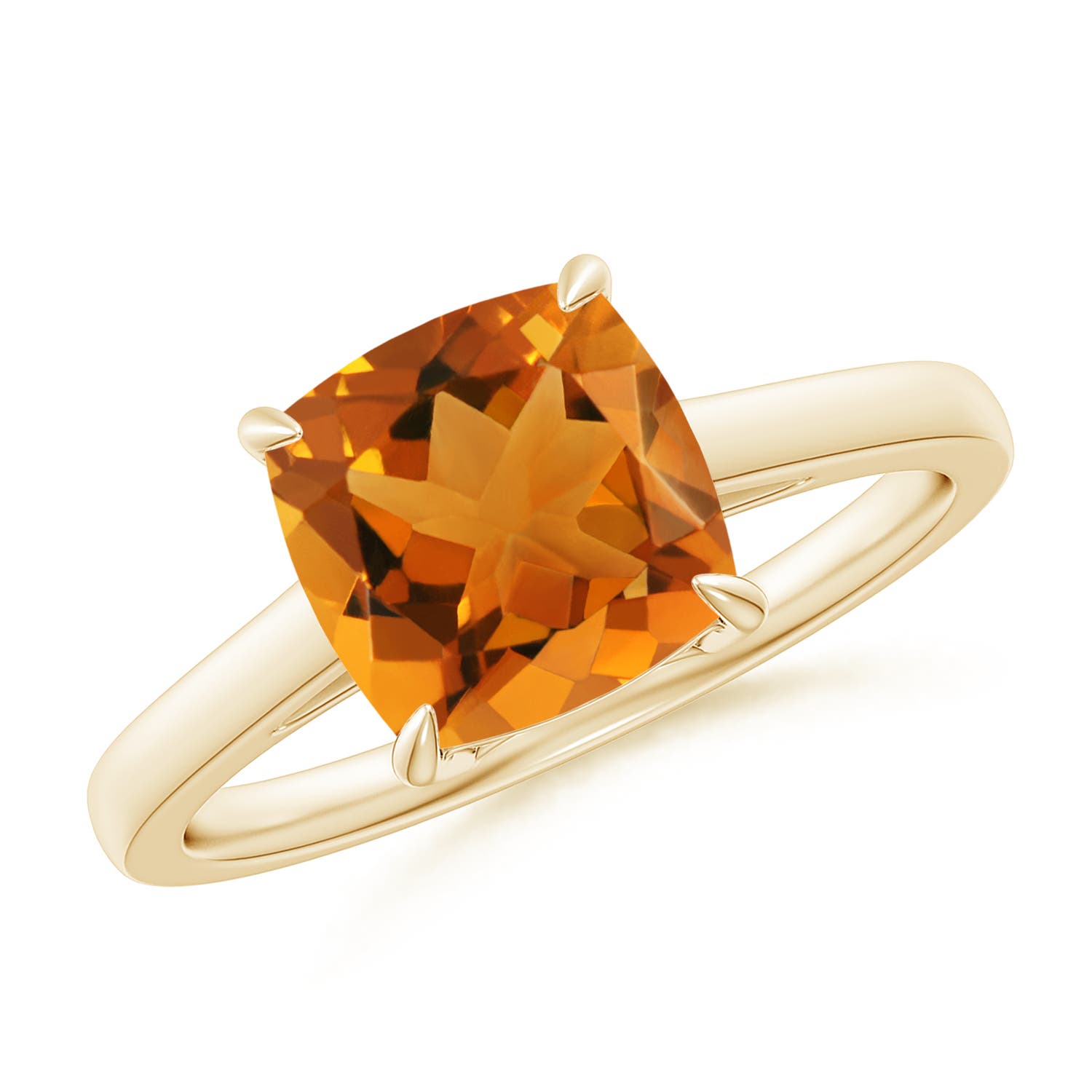 AAA - Citrine / 1.9 CT / 14 KT Yellow Gold