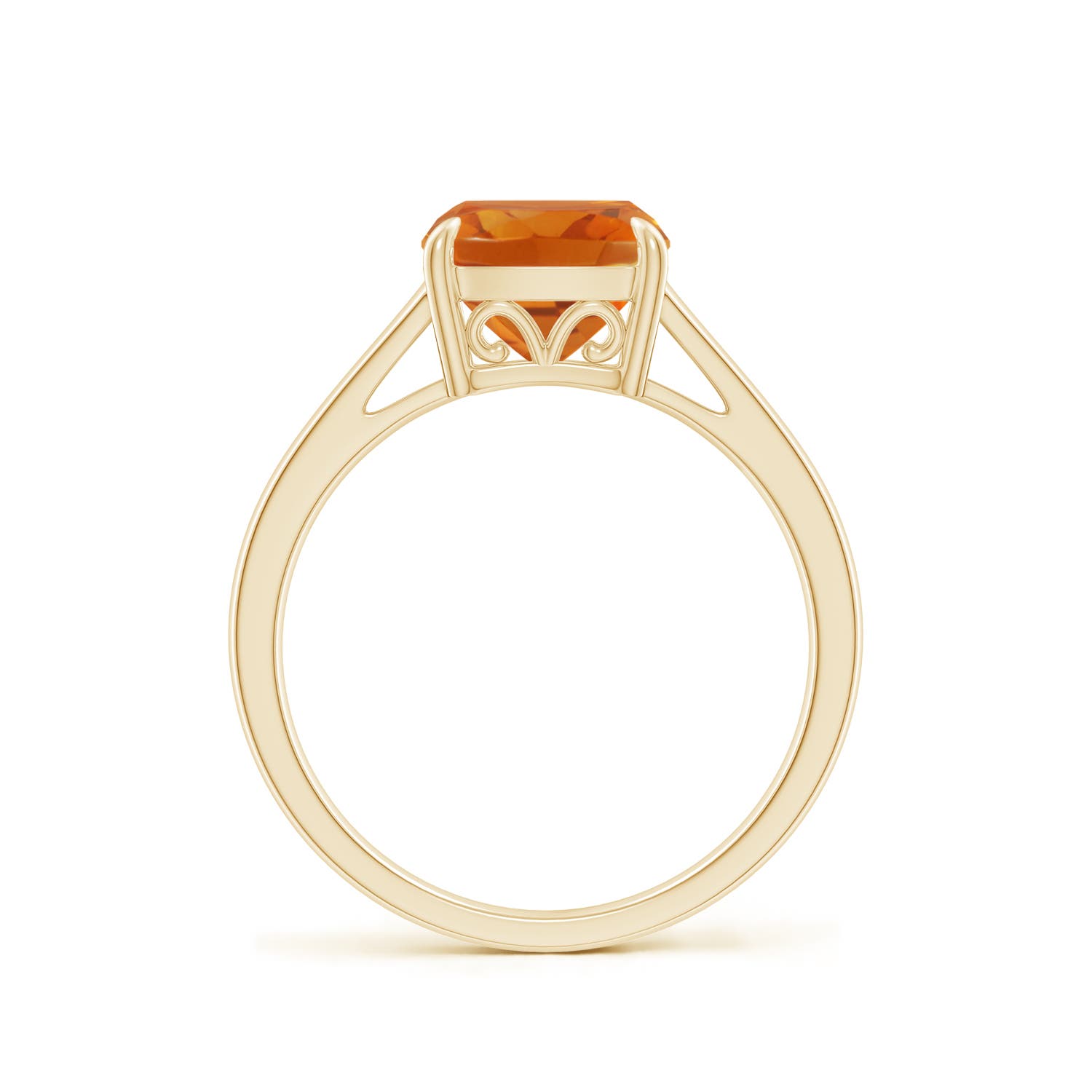 AAA - Citrine / 1.9 CT / 14 KT Yellow Gold