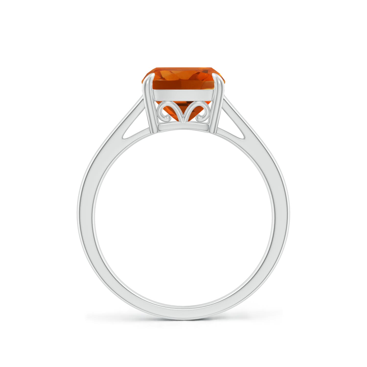 AAAA - Citrine / 1.9 CT / 14 KT White Gold