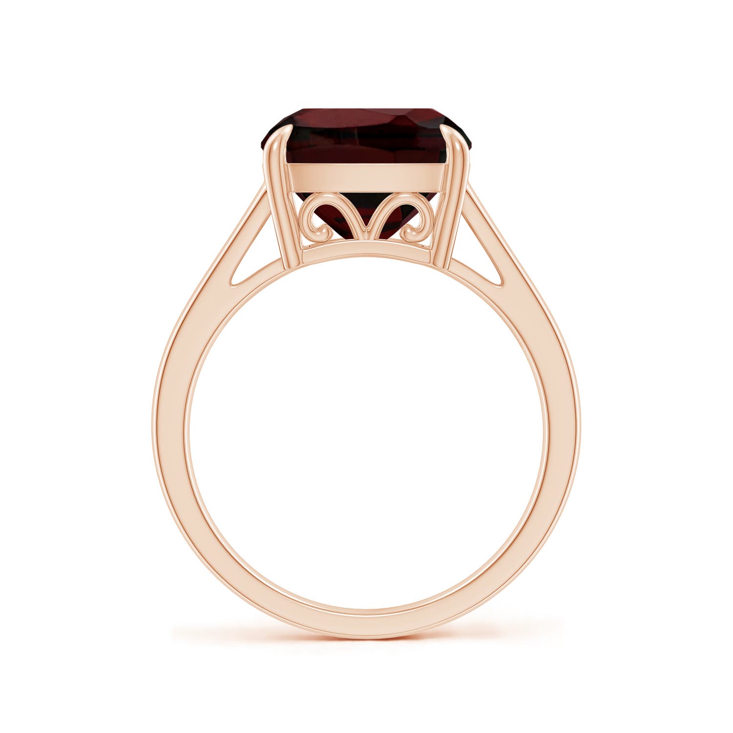 AA - Garnet / 4.2 CT / 14 KT Rose Gold