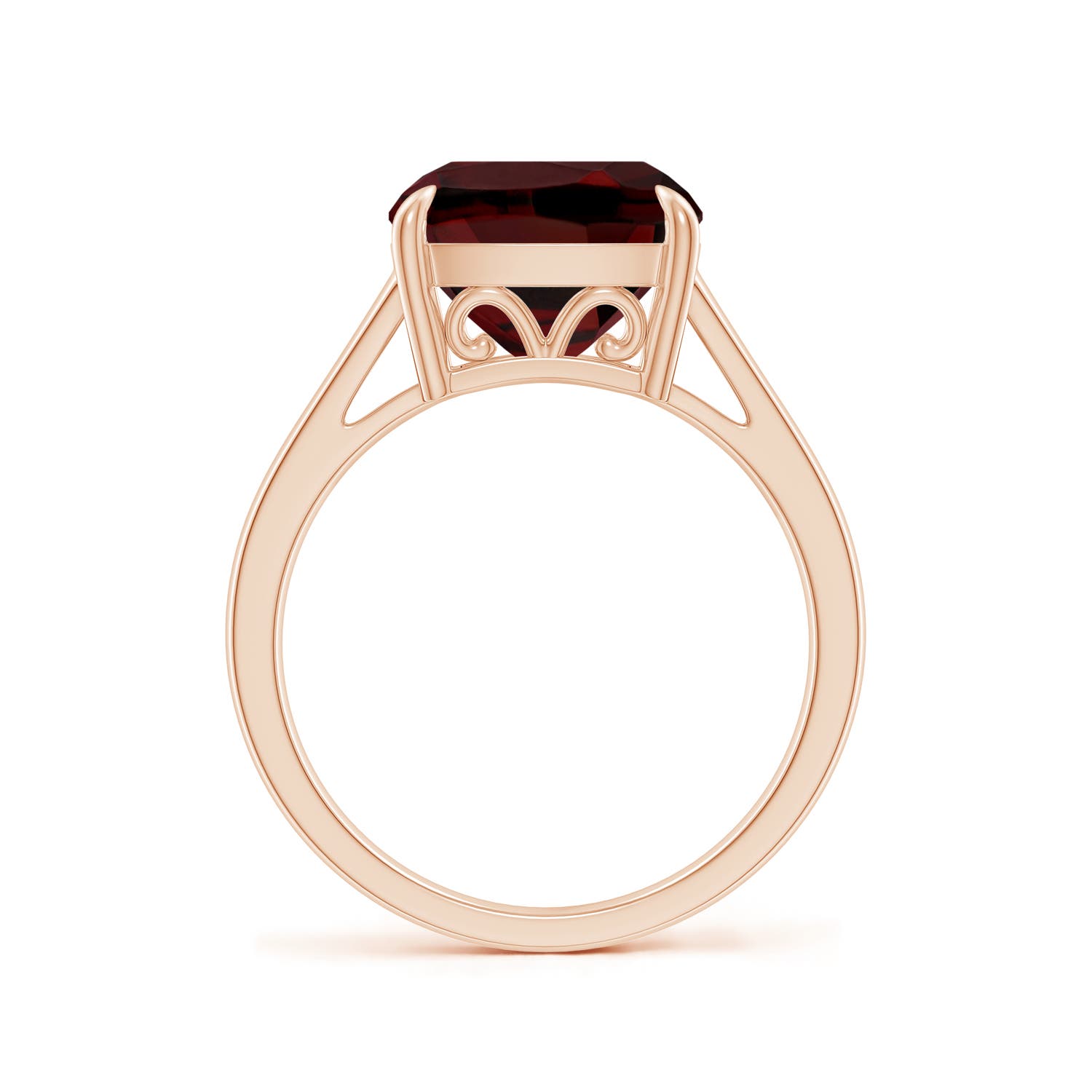 AAA - Garnet / 4.2 CT / 14 KT Rose Gold