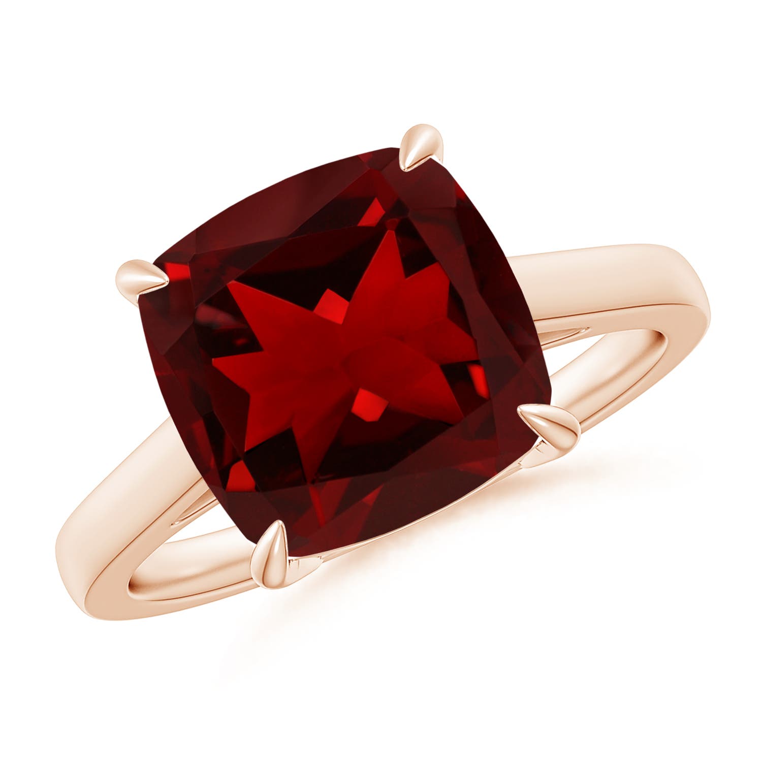 AAAA - Garnet / 4.2 CT / 14 KT Rose Gold