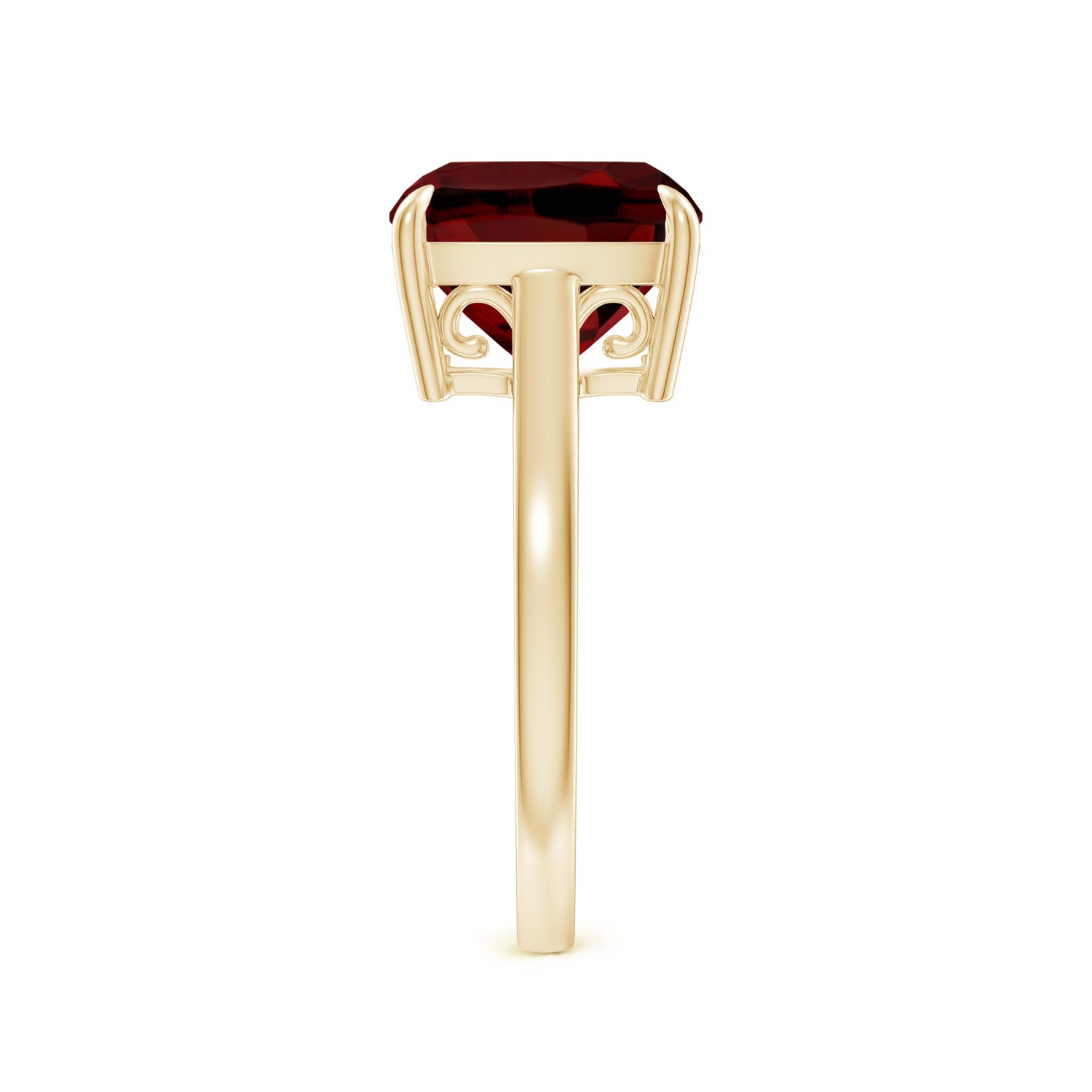 AAAA - Garnet / 4.2 CT / 14 KT Yellow Gold