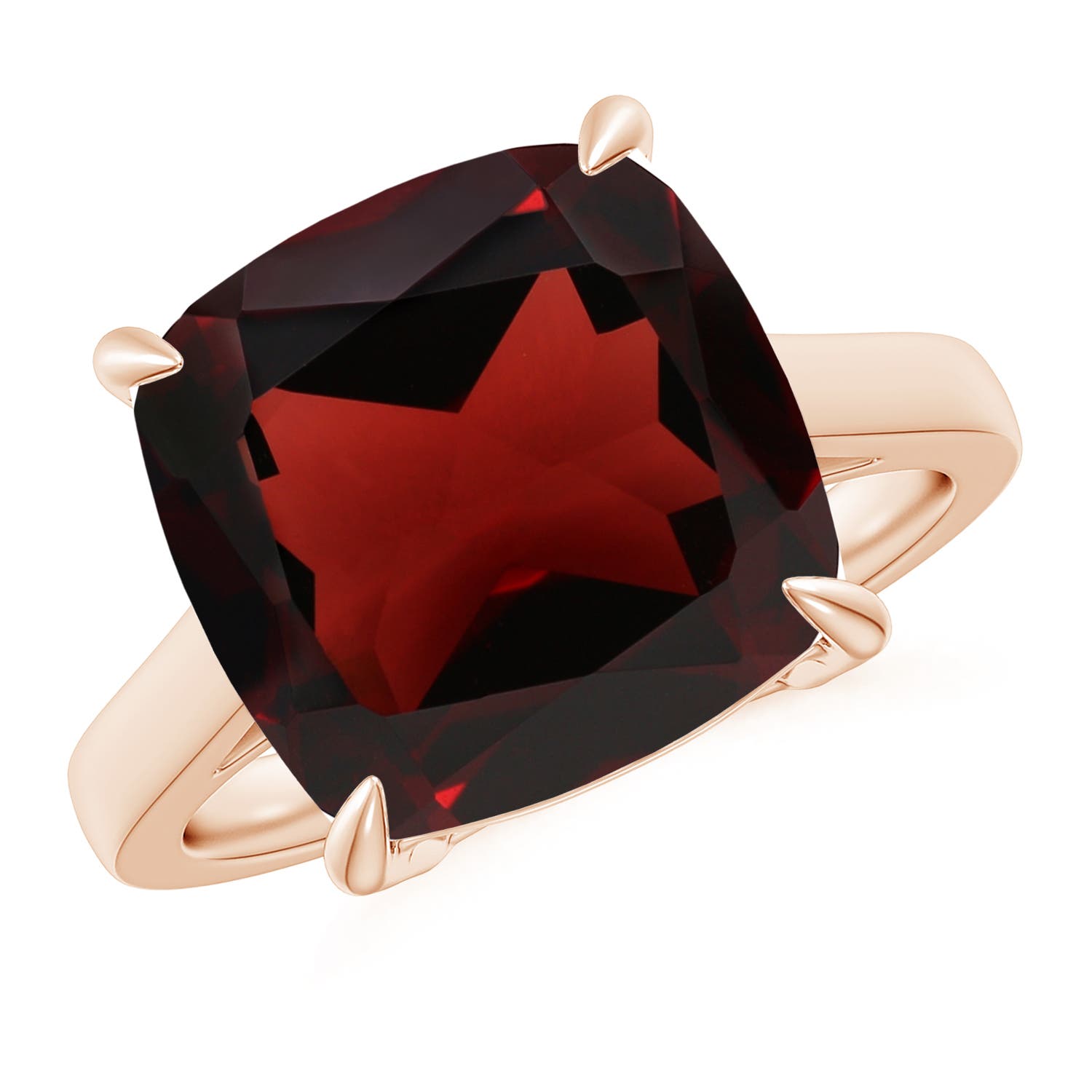 AA - Garnet / 8 CT / 14 KT Rose Gold