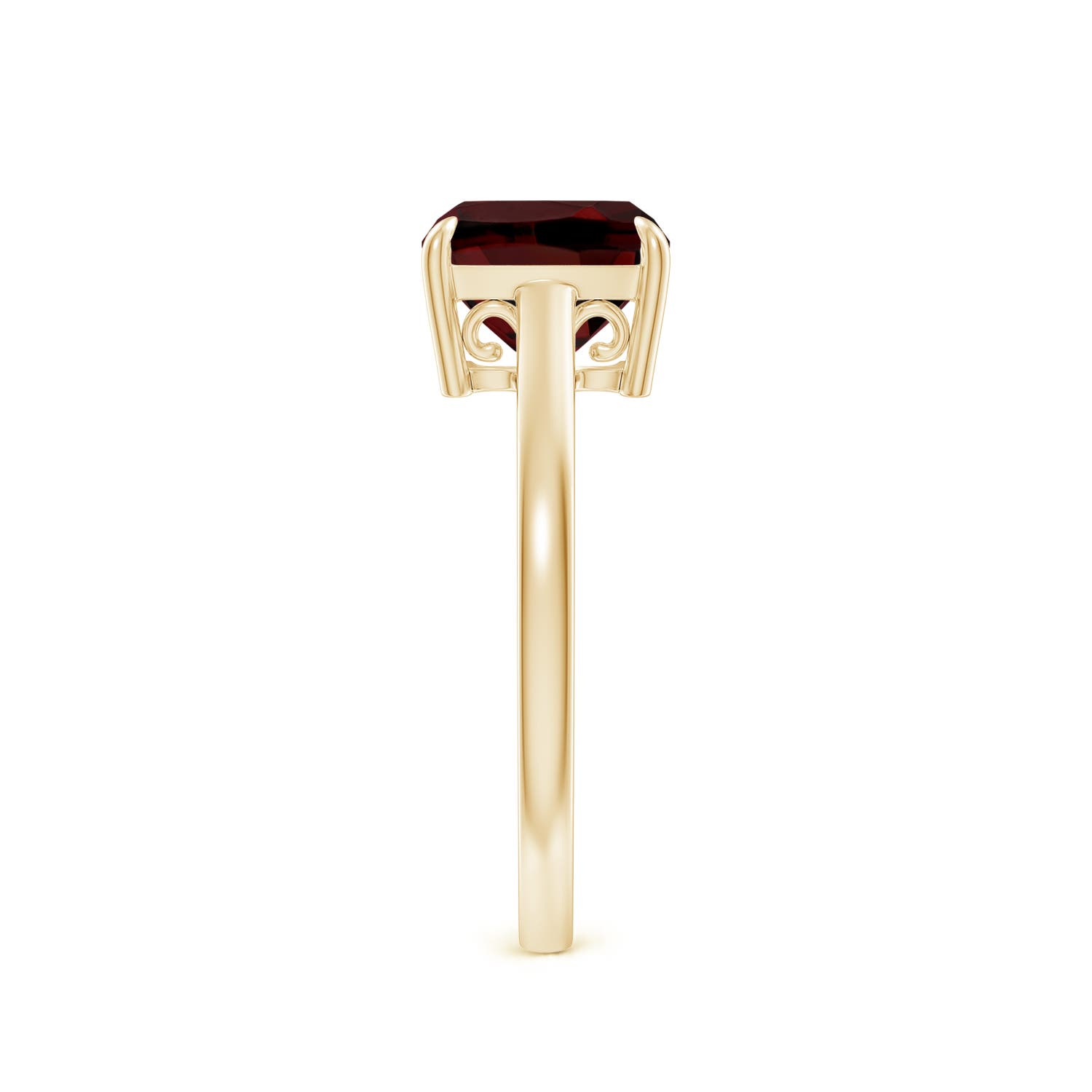 AAA - Garnet / 2.5 CT / 14 KT Yellow Gold