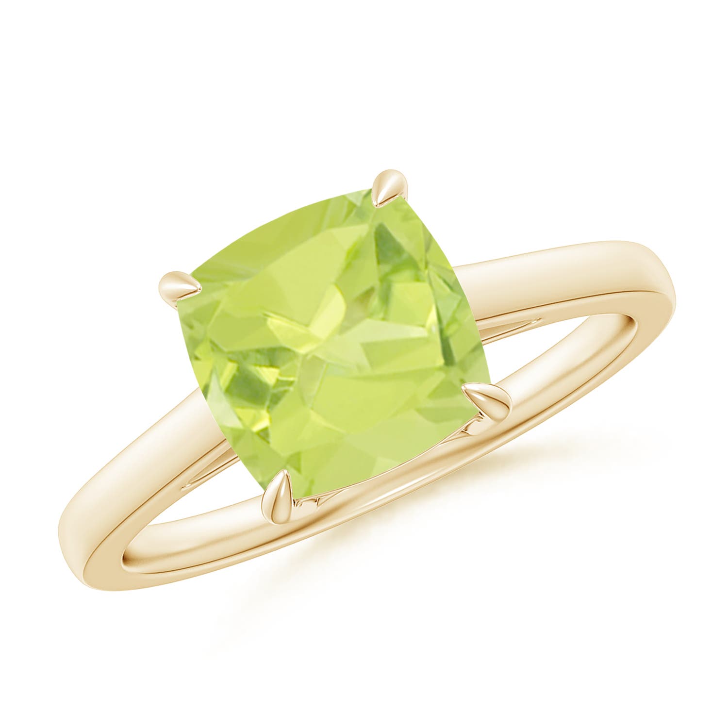 A - Peridot / 1.95 CT / 14 KT Yellow Gold