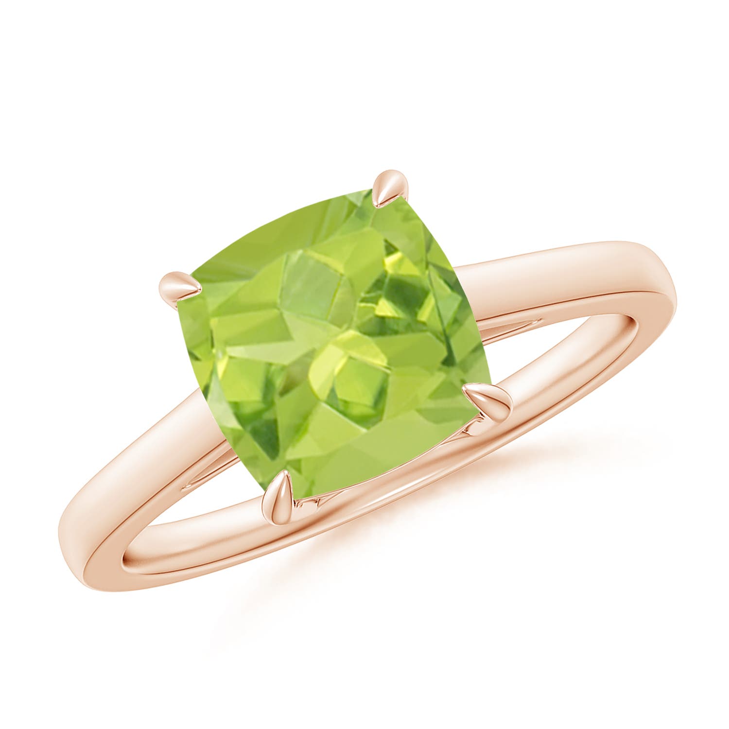 AA - Peridot / 1.95 CT / 14 KT Rose Gold