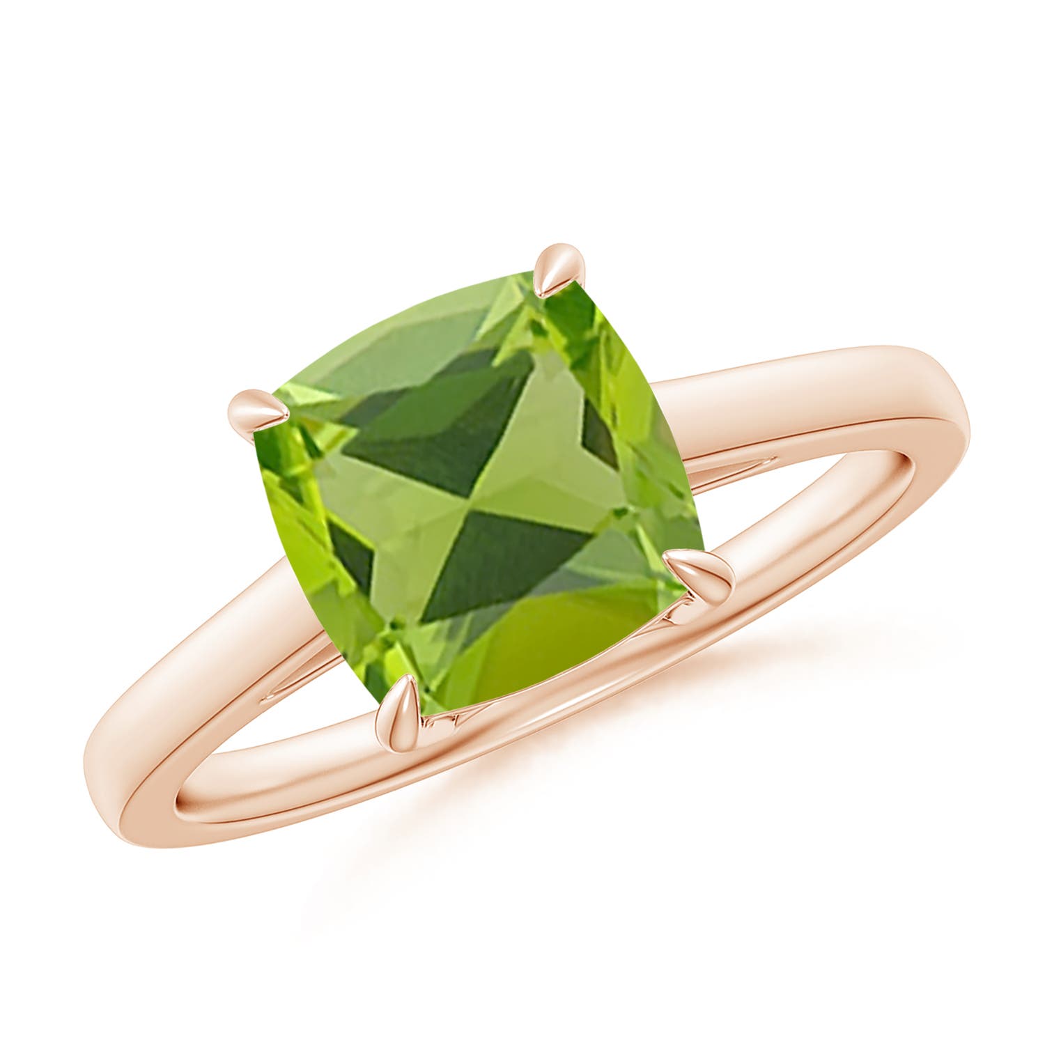 AAA - Peridot / 1.95 CT / 14 KT Rose Gold