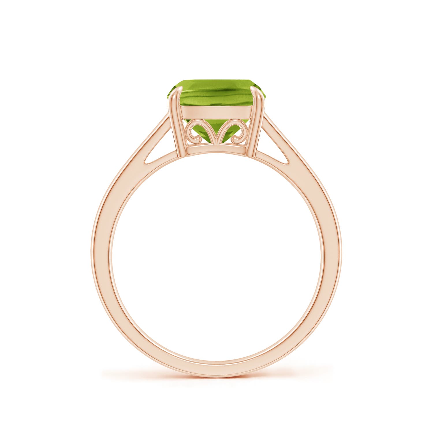 AAA - Peridot / 1.95 CT / 14 KT Rose Gold