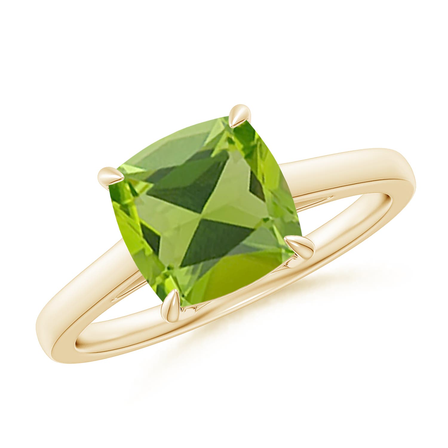 AAA - Peridot / 1.95 CT / 14 KT Yellow Gold